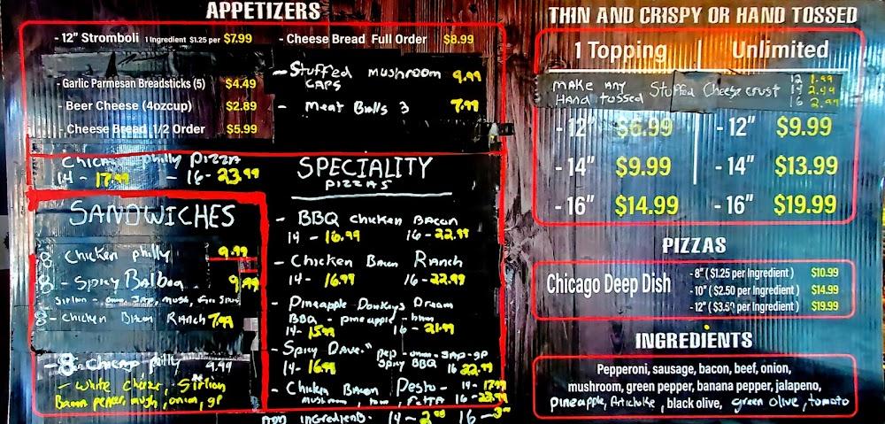 Chicago City Pizza Menu image 3