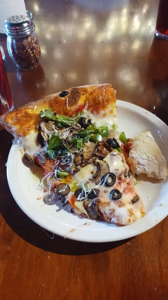 Supreme Pizza with Fresh Basil